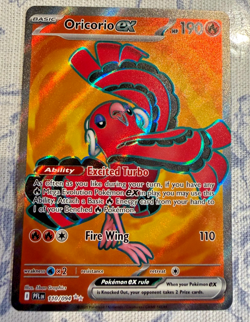 Pokemon TCG Oricorio ex 110/094 Me02: Phantasmal Flames Holo - Image 1