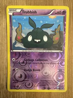 Trubbish - 48/101 - Common - Reverse Holo NM English Pokemon Noble Victories - Image 1