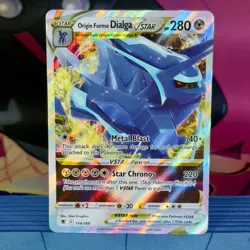 Origin Forme Dialga VSTAR - 114/189 - Half Art - Astral Radiance - EN - Pokemon - Image 1