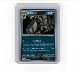 2025 Pokemon Umbreon Prismatic Evolutions Reverse Holo #59/131 MP [Masterball] - Image 1