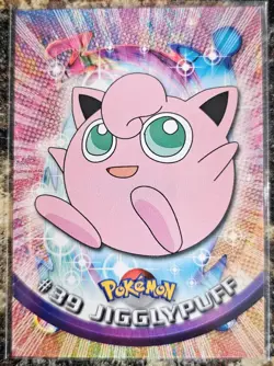 1999 Pokemon Topps Jigglypuff 39 Ungraded NM or Better - Image 1
