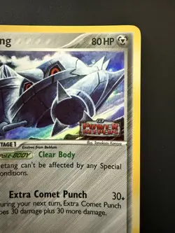 Pokemon TCG Power Keepers Metang 35/108 Stamped Reverse Holo Ex Near Mint - Image 3