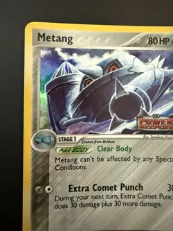 Pokemon TCG Power Keepers Metang 35/108 Stamped Reverse Holo Ex Near Mint - Image 4