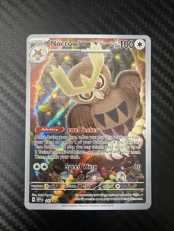 Pokemon Noctowl 141 Black Star Promo NM/M - Image 1