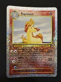 Pokemon - Rapidash - 60/110 - Legendary Collection - Reverse Holo - Vintage 2002 - Image 1