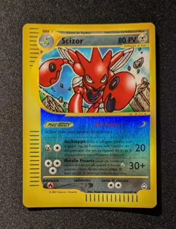 Pokemon AQUAPOLIS - #32/147 Scizor - Reverse Holo - ITA - NM/M - Image 3