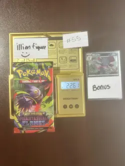 VERY HEAVY! BIG HITUUU 22.61g Phantasmal Flames Pokemon TCG Booster (SEALED) - Image 1
