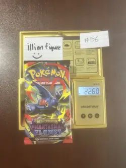 VERY HEAVY! BIG HITUUU 22.60g Phantasmal Flames Pokemon TCG Booster (SEALED) - Image 1