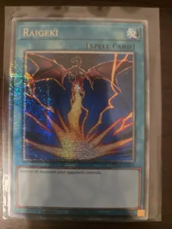 Yugioh Raigeki MP25-EN015 Starlight Rare 1st Ed NM - Image 1