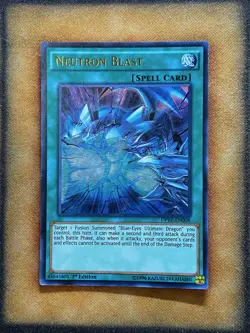 Yugioh Neutron Blast DPRP-EN008 Ultra Rare 1st Ed MP - Image 1