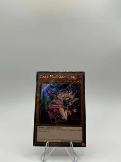 Dark Magician Girl (7th Art) RA04-EN107 Platinum Secret 1st Edition NM YUGIOH! - Image 1
