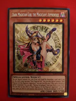Yugioh Dark Magician Girl the Magician's Apprentice ALIN-EN004 - Image 1