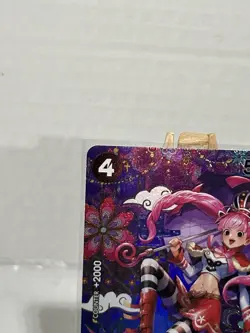 Perona OP06-093 OP14 SP Alternate Art Azure Sea's Seven One Piece English NM - Image 2