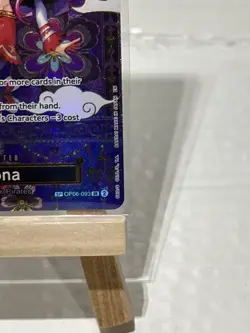 Perona OP06-093 OP14 SP Alternate Art Azure Sea's Seven One Piece English NM - Image 4