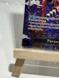 Perona OP06-093 OP14 SP Alternate Art Azure Sea's Seven One Piece English NM - Image 5