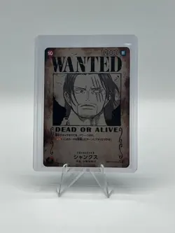 Shanks SR OP09-004 [WANTED PAR] Emperors in the New World One Piece Japanese - Image 1