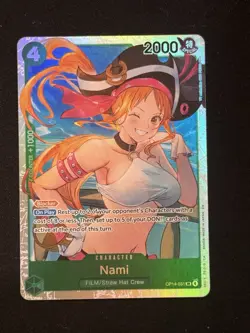 One Piece OP14-031 Super Rare Nami - Image 1