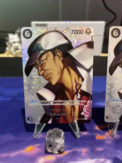 One Piece Sakazuki OP02-099 | OP04 Kingdoms of Intrigue | NM/M | English - Image 2