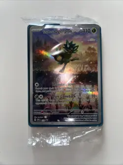Teal Mask Ogerpon 123 - Twilight Masquerade ETB Sealed Promo - Pokemon TCG (NM) - Image 1