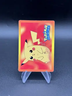Jumping Pikachu Holo Pokemon Vintage Pocket Monsters Vending Prism Sticker - Image 2