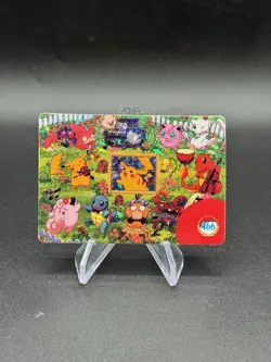 Pikachu Concert Holo Pokemon Vintage Pocket Monster Vending Prism Sticker 466 - Image 1