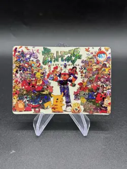 Pikachu 151 Holo Pokemon Vintage Pocket Monster Vending Prism Sticker 467 - Image 1