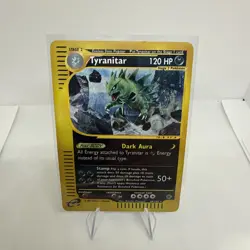 Tyranitar Expedition Base Set Reverse Holo Rare Pokemon 66/165 - Image 1