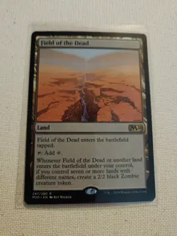 Magic the Gathering Core Set 2020 MTG Field of the Dead NM Regular Card - Image 1