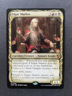 Edgar Markov 328 INR - Showcase - Non-Foil - Innistrad Remastered - MTG - Image 1