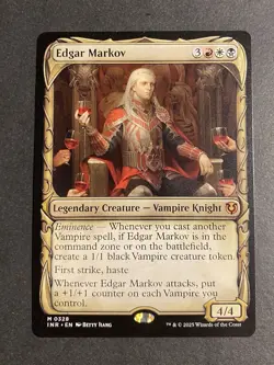 Edgar Markov 328 INR - Showcase - Non-Foil - Innistrad Remastered - MTG - Image 2