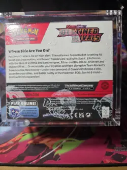 Pokemon TCG Scarlet Violet DESTINED RIVALS BOOSTER BOX Factory Sealed 36 Packs - Image 2