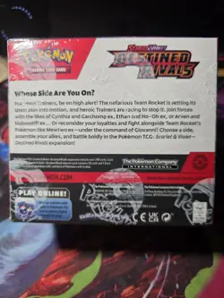 Pokemon TCG Scarlet Violet DESTINED RIVALS BOOSTER BOX Factory Sealed 36 Packs - Image 4