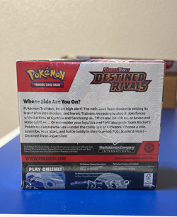 Pokemon TCG Scarlet Violet DESTINED RIVALS BOOSTER BOX Factory Sealed 36 Packs - Image 4