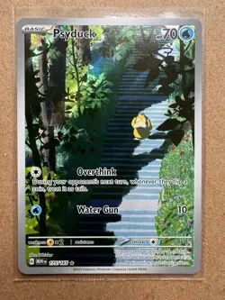 Pokemon TCG: Psyduck #175/165 - S&V: 151 English - Illustration Rare NM - Image 1
