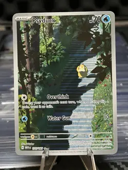 Pokemon 151 Psyduck 175/165 Full Art Illustration Rare Holo NM/M PACK FRESH! - Image 1