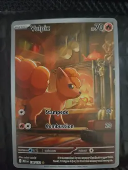 Vulpix Mega Evolution 138/132 Special Illustration Rare Pokemon TCG Card - Image 1