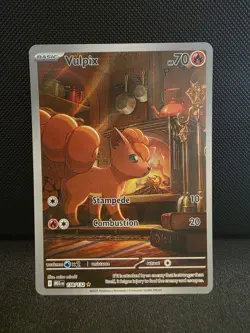 Vulpix 138/132 - Mega Evolution Illustration Rare Pokemon TCG - M/LP Card - Image 1