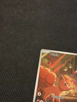 Pokemon TCG Mega Evolution Base Set: Vulpix 138/132 Illustration Rare Card - NM - Image 2