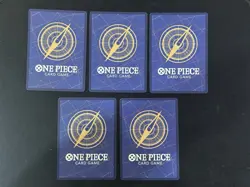 One Piece OP06 English Super Rare 5 Cards Lot - Image 2