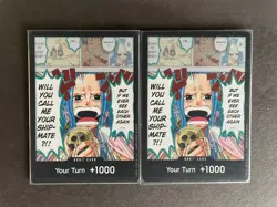 Nefeltari Vivi Don!! Card (x2) One Piece TCG OP04 Kingdoms of Intrigue - PWE - Image 1