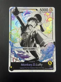 Monkey D Luffy ST29-001 Parallel Starter Deck Promo Leader One Piece Card ENG - Image 1