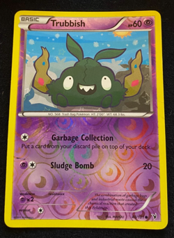 Trubbish 48/101 Pokemon Cards Noble Victories Reverse Holo LP - Image 1