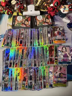 One Piece TCG Japanese Super Rare SR 140+ Card Lot OP13 OP14 PRB Multi Set - Image 1