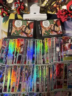 One Piece TCG Japanese Super Rare SR 140+ Card Lot OP13 OP14 PRB Multi Set - Image 4