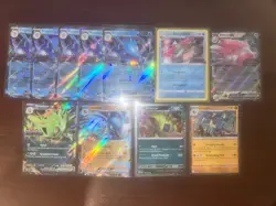 pokemon Stamps promo cards Lot Of 11 Shrouded Fable,Scarlet&violet,prismatic Evo - Image 2