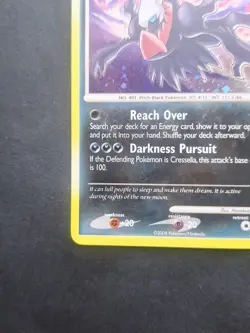 Pokemon Darkrai Holo Rare Card 3/106 Great Encounters Series - Image 3