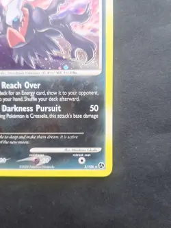 Pokemon Darkrai Holo Rare Card 3/106 Great Encounters Series - Image 4