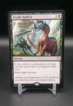 Custom Game Card- Deadly Rollick- LP Condition - Image 1