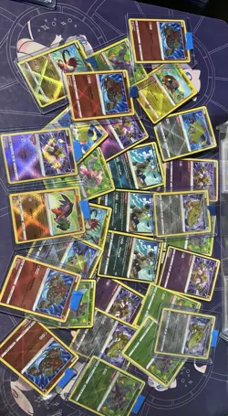 30 Radiant Cards Pokemon Lot ! Full Of Plenty Of Different Pokemon - Image 1