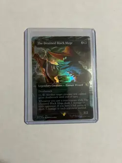 Destined Black Mage Foil Final Fantasy NM/M Magic MTG - Image 1